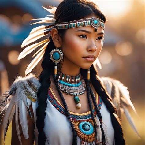 Young Native American Girl