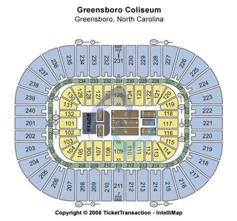 Greensboro Coliseum Seating Chart Cabinets Matttroy