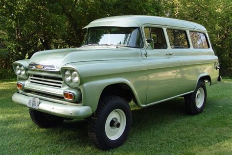 1959 Chevrolet Carryall Suburban Napco 4x4 Chevrolet Chevrolet