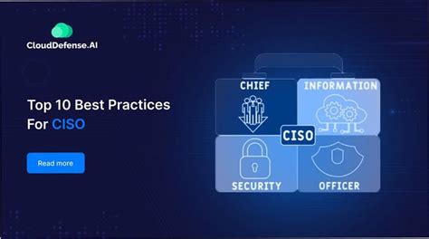 Top 10 Best Practices For Ciso 2025