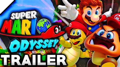 Neuer Trailer Zu Super Mario Odyssey Youtube