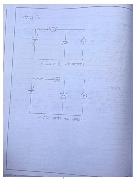 Zener Diode I V Characteristics Pdf