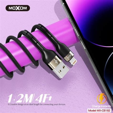 1.2M Fast Charging Compact and Stylish Universal Compatibility Data Cable