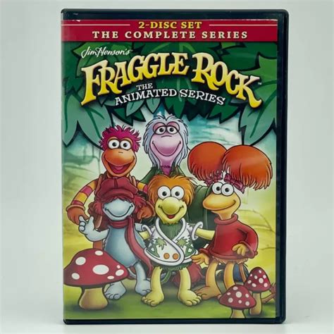 JIM HENSONS FRAGGLE Rock The Complete Animated Series 2 Disc DVD Set