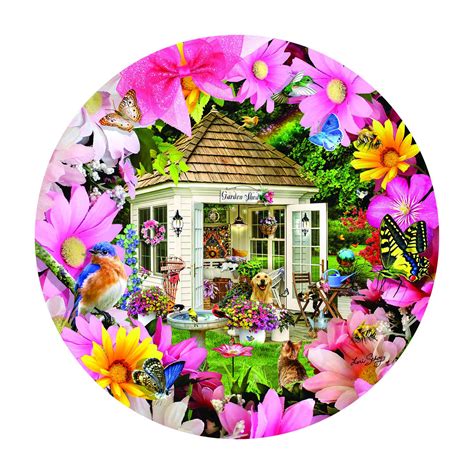 Puzzle Abri De Jardin En Fleur 500 Pieces PuzzleMania Fr