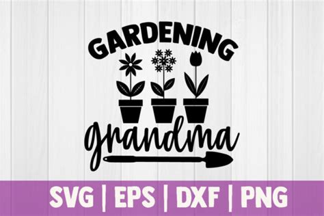 Gardening Svg Cutting File 05 Graphic By Sukumarbd4 Creative Fabrica