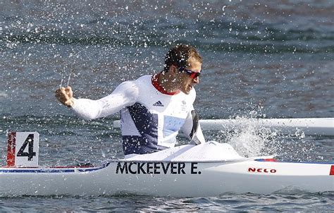 London 2012 Olympics Ed Mckeever Wins Gold In Kayak Sprint Daily