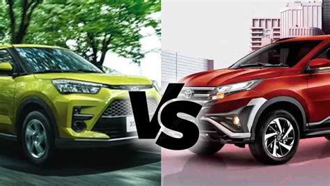 Toyota Raize Vs Toyota Rush Comparison Autoini