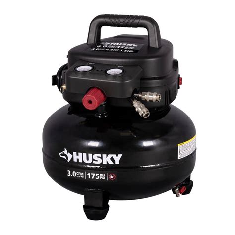 Husky Husky Gallon Psi Electric Pancake Air Compressor