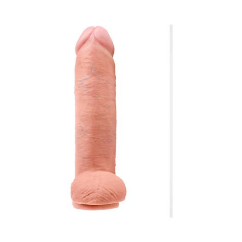 King Cock In Dildo W Balls Beige Pipedream Satisfaction