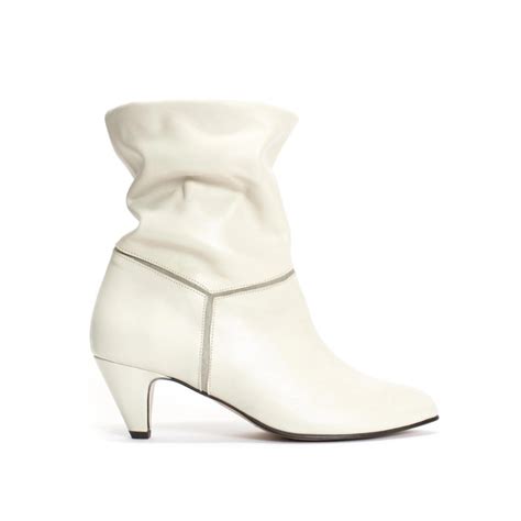 Jassi Stiletto Heels Soft Calf Milk White Anonymous RADIJS Conceptstore