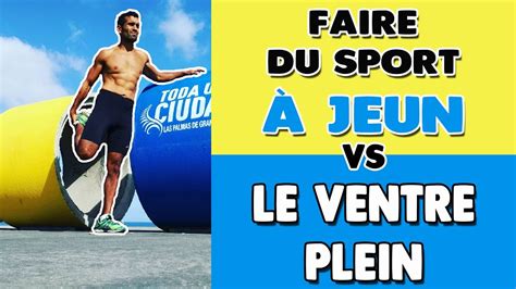 Faire du SPORT À JEUN OU Le Ventre PLEIN Mon expérience storytime