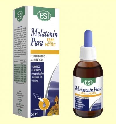 Melatonin Gotas Con Erbe Della Notte Melatonina 1 Mg Laboratorios