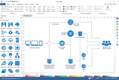 How To Create Azure Architecture Diagram In Visio Design Talk