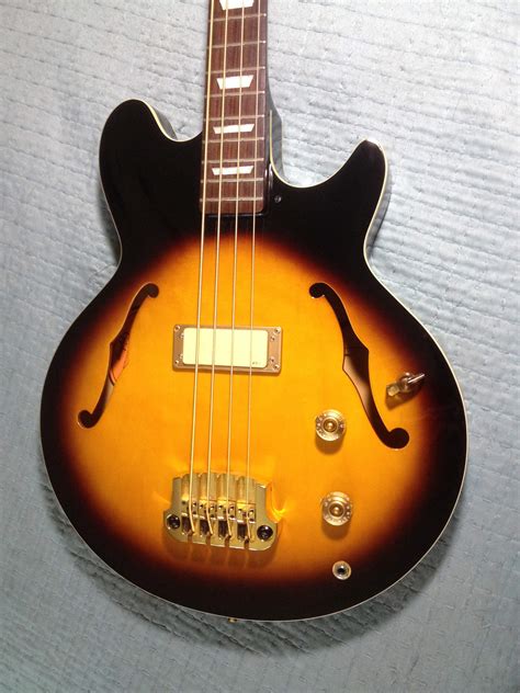 Jack Casady Bass 1999 Limited Edition Sunburst