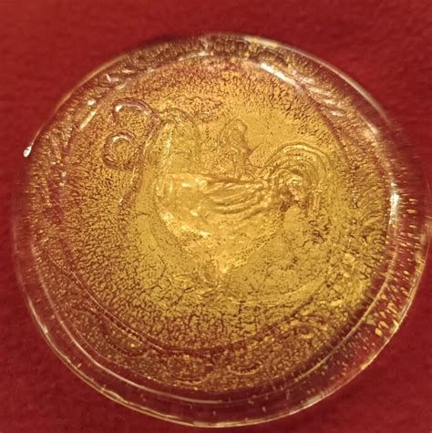 Barovier Toso Glass Replica Of The Venetian Coin Catawiki