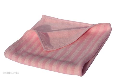 10 Microfaser Tücher Borstenstreifen 430g m² Rosa Tuch Mikrofaser