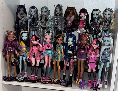 Monster High doll collection in 2024 | Monster high dolls, Custom monster high dolls, Monster ...