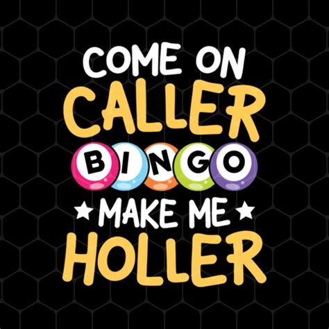 Bingo Caller Svg - Etsy