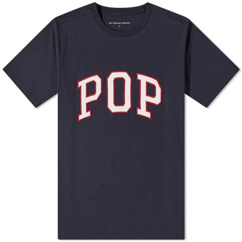 Pop Trading Company Arch Logo Tee Pop Trading Company