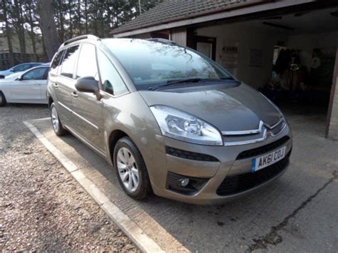 Citroen C4 Picasso 1 6 Grand Vtr Plus Hdi 5d 110 Bhp Full Service His Brown 2011 In Thetford