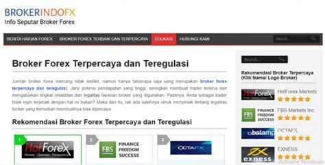 Daftar Broker Forex Terpercaya Untuk Trader Indonesia Batampos Co Id