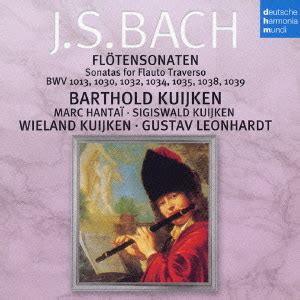 CDJapan J S Bach Flute Sonatas Barthold Kuijken CD Album