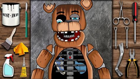 Asmr Freddy Fazbear Repair Fnaf Animation Five Nights At Freddys | The ...