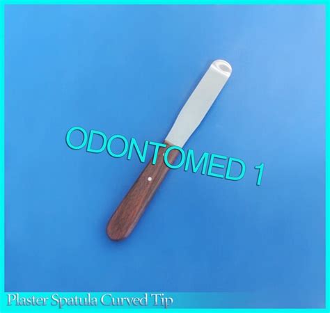 1 Piece Plaster Spatula Curved Tip Surgical By Odontomed2011