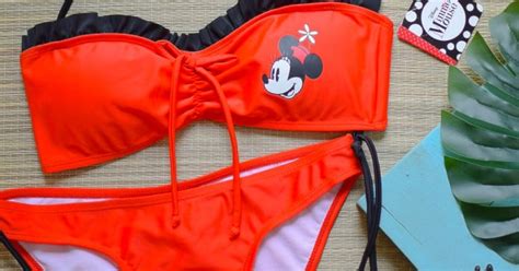 Bikini Minnie Mouse Rojo