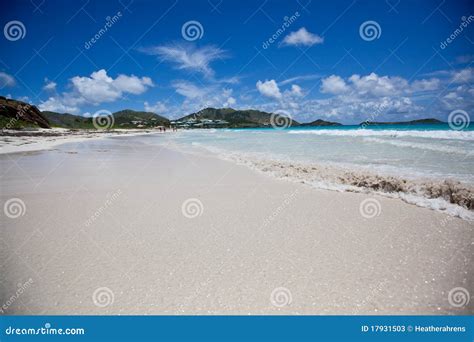 Orient Bay St. Martin stock image. Image of sand, collectivity - 17931503