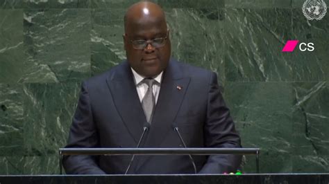 Onu Discours Du President De La Republique Felix Tshisekedi Youtube