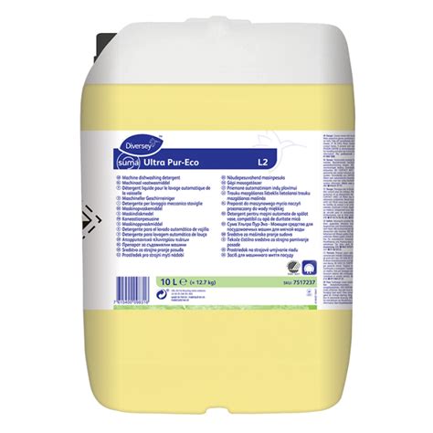 Suma Ultra Pur Eco L2 Maskinopvask 10 Ltr Maskinopvask NOWAS A S