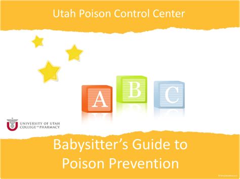 Presentation Name Utah Poison Control Center