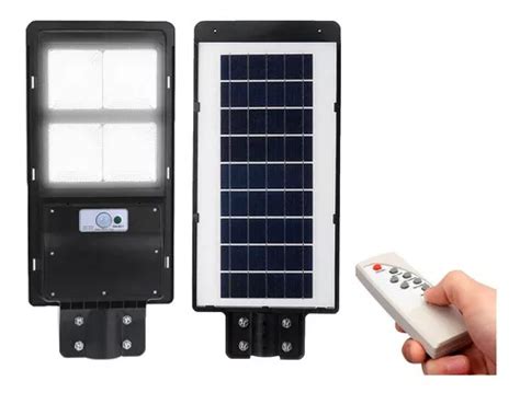 Reflector Solar Led 90w Sensor De Movimiento Calle Exterior MercadoLibre