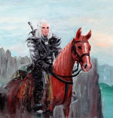 The Witcher Kikimore Queen: Geralt of Rivia Home Decor Art Print - GaleriFoton