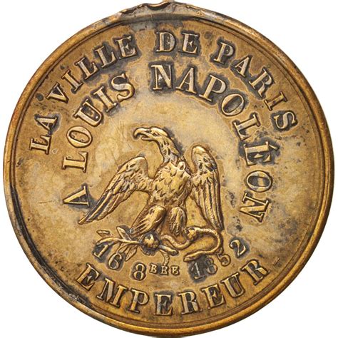 416413 France Jeton Second Empire Louis Napoléon Bonaparte