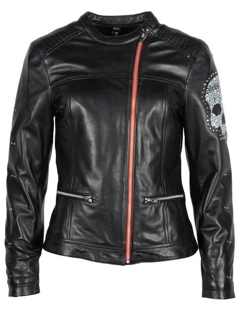 Blouson Femme Helstons Cher Cuir Soft Noir Cuir Moto Vintage