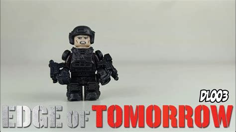 DL003 Edge Of Tomorrow Minifigure Non Lego Tom Cruise Battle