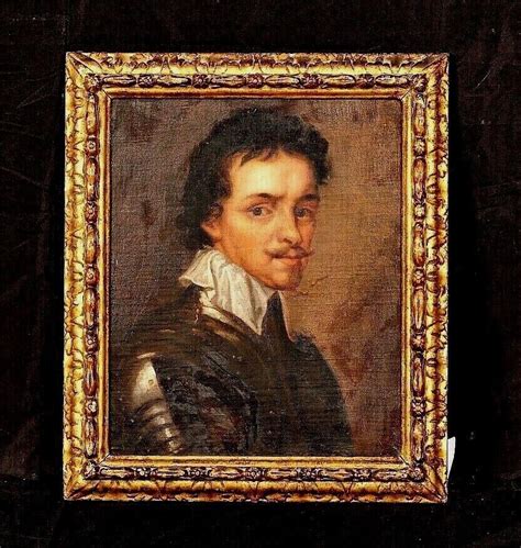 Anthony Van Dyck Portrait Of Thomas Wentworth Oil Painting 17th