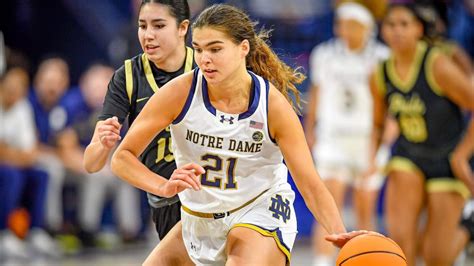 How Notre Dame Women S Basketball Senior Maddy Westbeld Is Enjoying