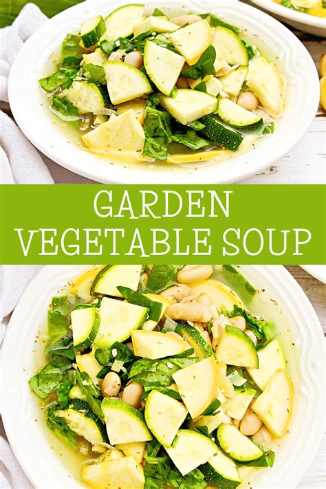 Garden Vegetable Soup - This Wife Cooks™