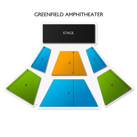 Greenfield Lake Amphitheater Seating Chart | Vivid Seats