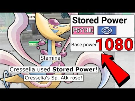 STAMINA STORED POWER CRESSELIA IS BROKEN POKEMON SCARLET AND VIOLET