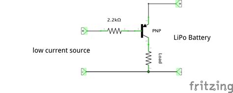 Pnp Transistor As A Switch