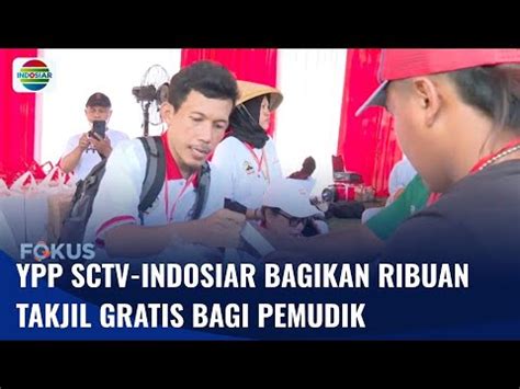 Ypp Sctv Indosiar Mengadakan Donor Darah Dan Bagikan Ribuan Takjil