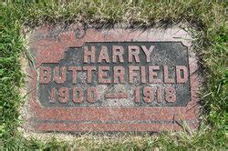 Harry Butterfield Homenaje De Find A Grave