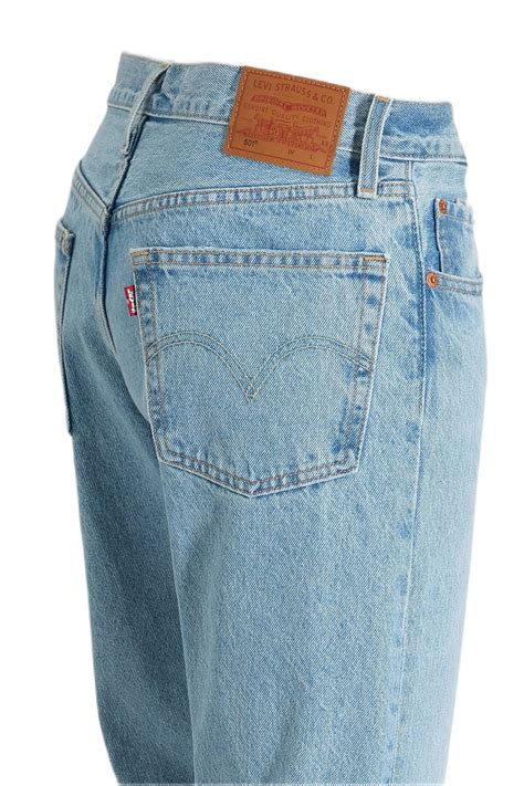 Levis 501 High Waist Straight Fit Jeans Luxor Last Wehkamp