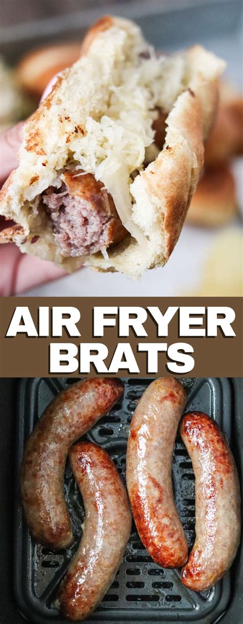 Air Fryer Brats • Domestic Superhero