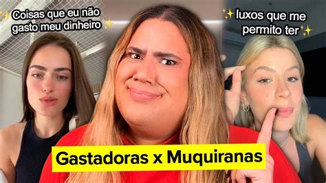 você é GASTADEIRA ou MUQUIRANA YouTube